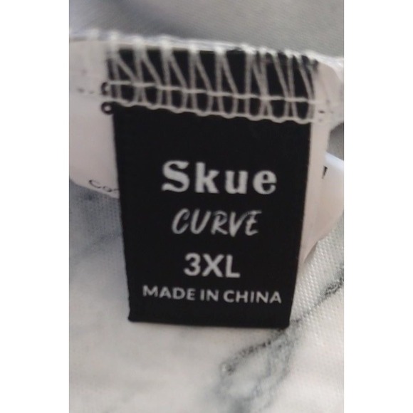 Skue Curve 3XL Top Shirt Women White Purple Boho Retro Classic Free-spirited‎ - Picture 5 of 7